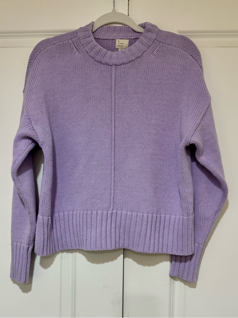 a new day Lavender Crewneck Sweater